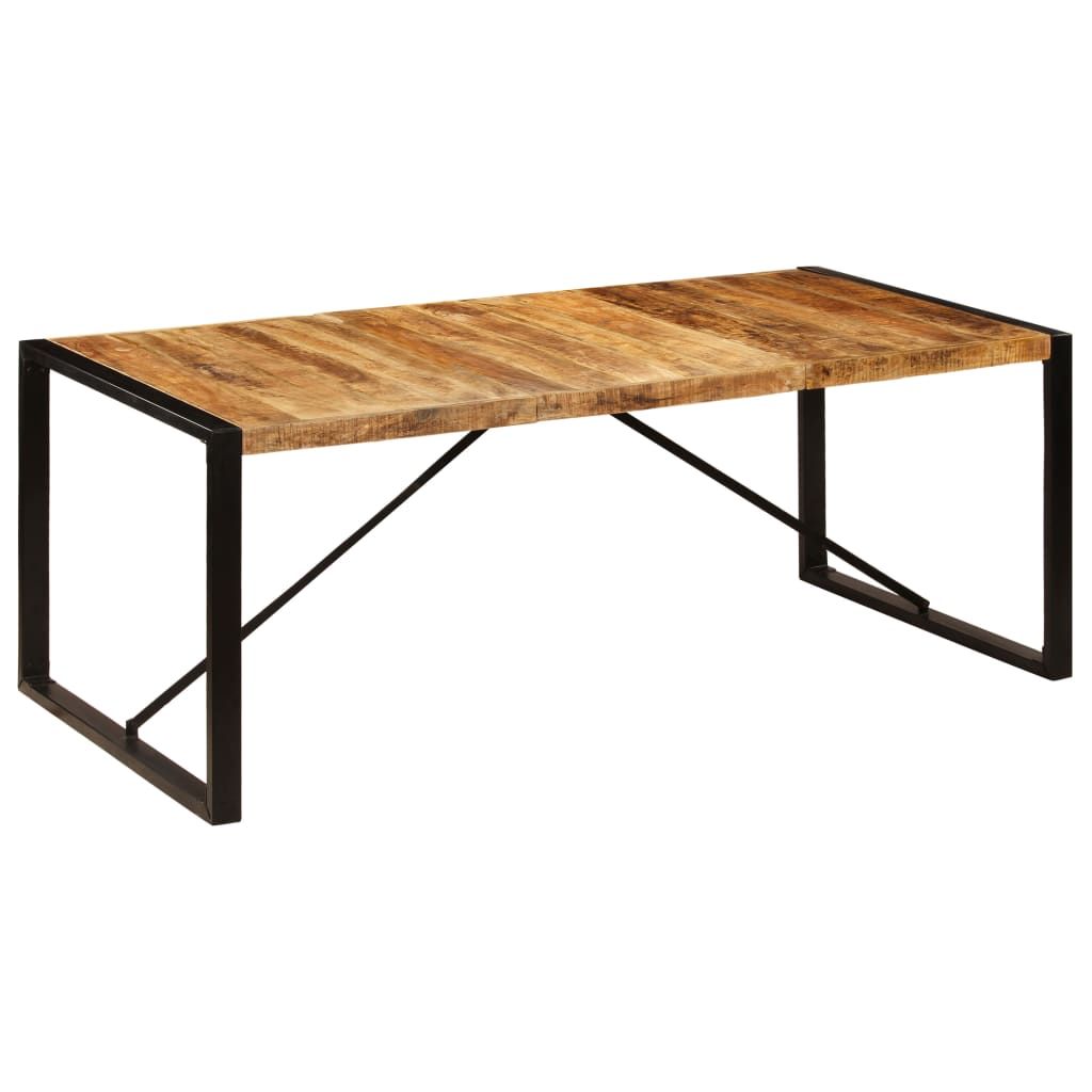 Vidaxl Dining Table 200x100x75 Cm Solid Mango Wood