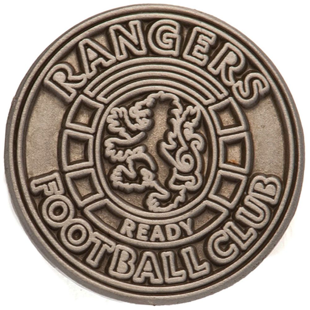 Rangers Fc Antique Silver Ready Crest Badge