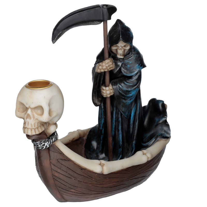 Backflow Incense Burner - The Reaper Ferryman Of Death