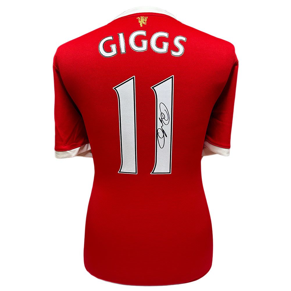 Manchester United Fc Giggs Signed Shirt