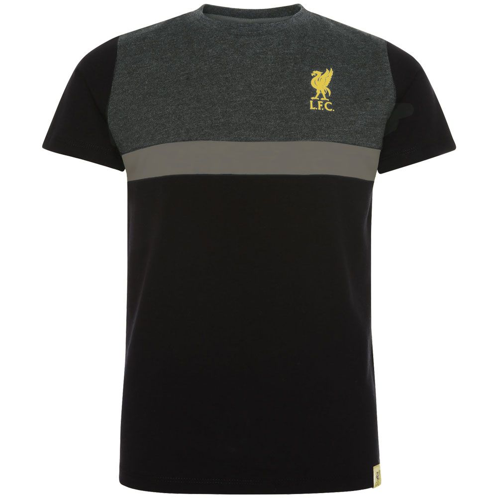 Liverpool Fc Panel T Shirt Junior 5-6 Yrs