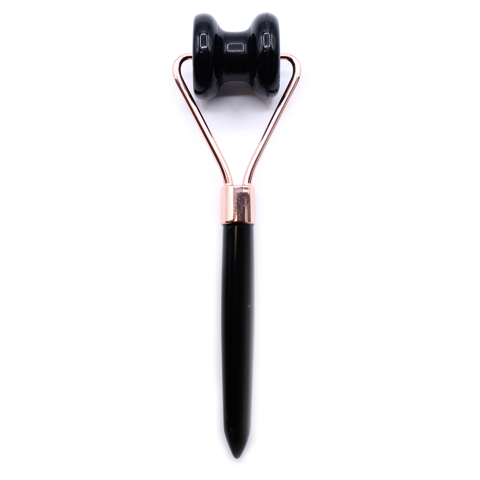 Gemstone Jawline Roller – Black Obsidian